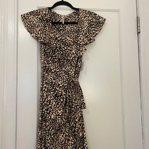 NWT FREE PEOPLE French Quarter Wrapped Mini Dress